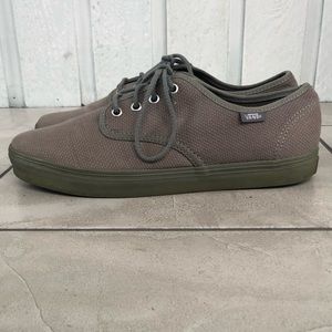 Gray hemp men’s vans sneakers